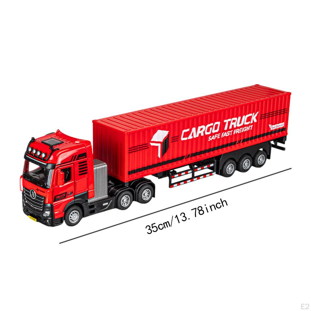 1:32 Truck Model Sound Light Pullback with Lights and Sound,