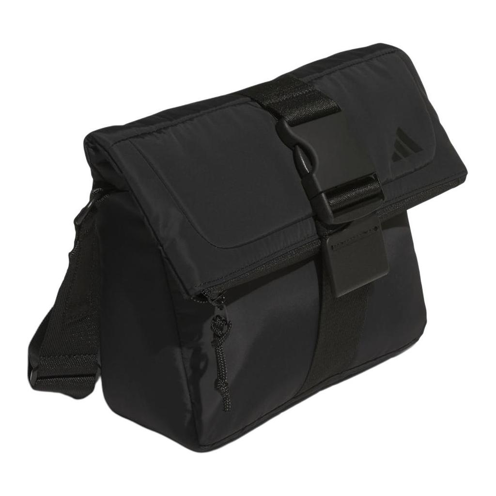 New Adidas Recycled Polyester Crossbody Bag, Shoulder Bag Regular Unisex Black JE3905