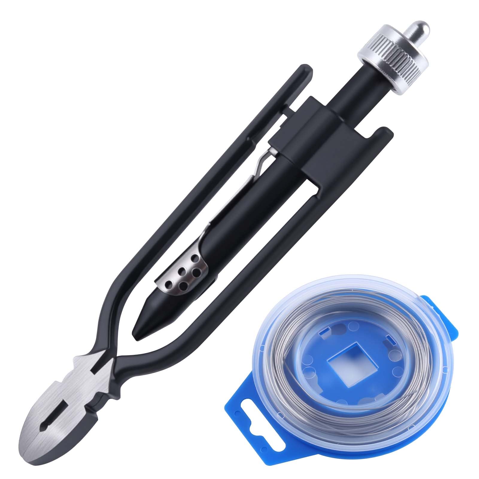 

SPEEDWOX Wire Twisting Wire Twisting Wire Twister Tool for and with Stainless Steel Wire Cutter and Ring Work Ideal for and Industrial Applications чёрный