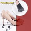 2/20pcs Silicone Heel Protectors Stoppers Latin Stiletto Dancing Covers Antislip High Heeler Bridal Wedding Shoes Accessories
