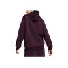 Puma Hooded Zip-Up Logo Print Long Sleeve Jacket Unisex Jackets Midnight-Purple Crimson 626106-44