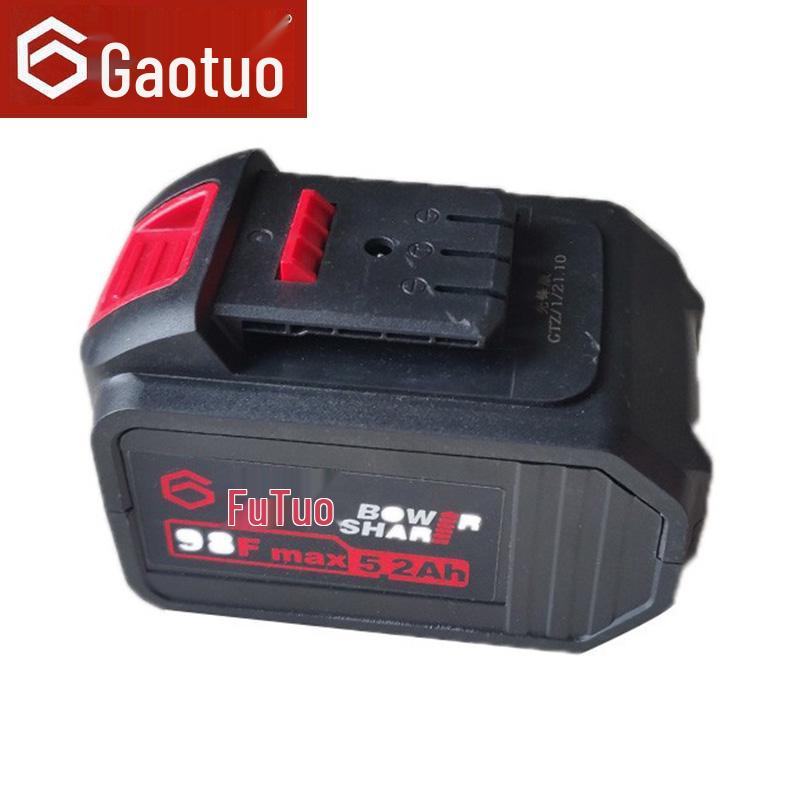Gao Tuo 12V/18V/21V Drill with 48F Accessories, Brushless Motor, and Lithium Battery Charger Circuit Board.