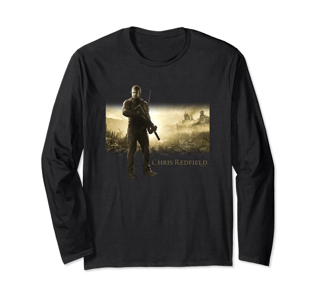 BIOHAZARD VILLAGE GOLD EDITION Chris Long Sleeve T-Shirt