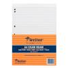 Writer A4 8mm Ruled Exam Paper w/ Margin (55gsm)