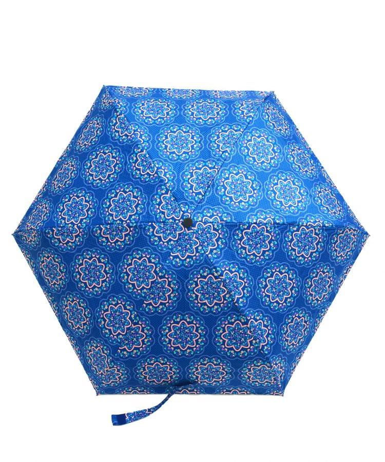 

Складной зонт Titicaca с красочными узорами для женщин, подходит для солнца и УФ-излучения, защита 99%, блокировка 99%, размер, темно-синий,