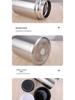 316 Stainless Steel Double-Layer Insulated Food Jar - Large Capacity Portable Vacuum Bottle