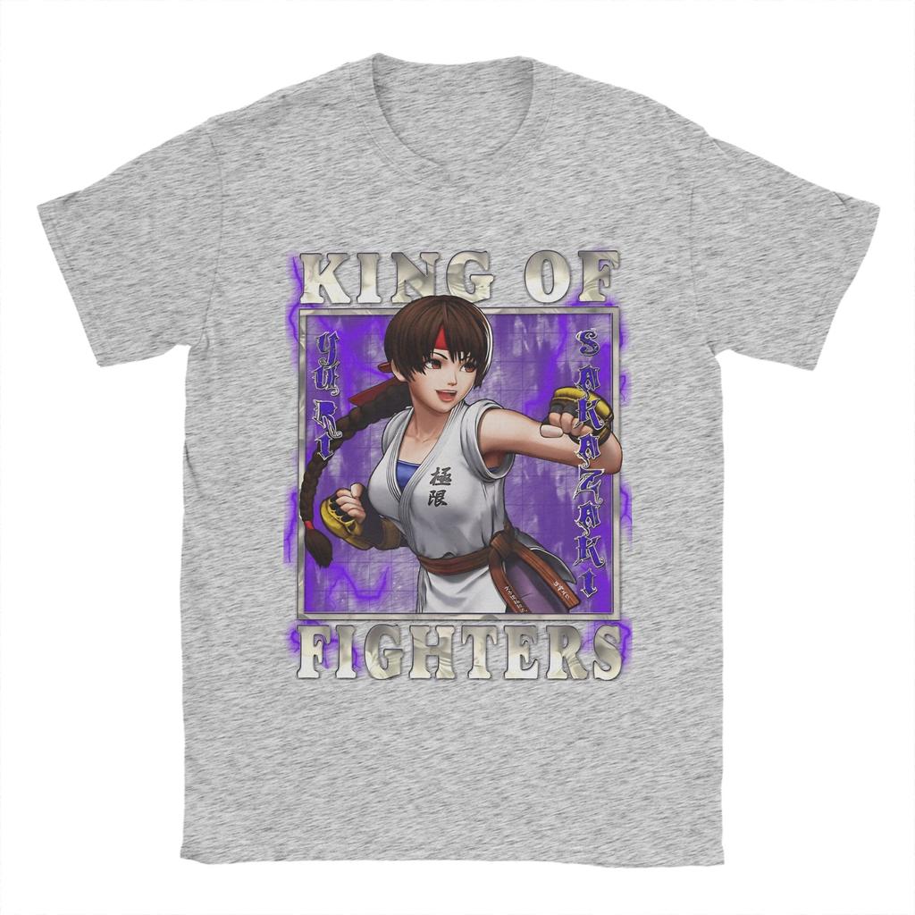 Oversized T-Shirt Summer King of Fighters XV Wild Flying Swallow Yuri Sakazaki T-Shirts Tee Shirt for Unisex Short Sleeve Tops