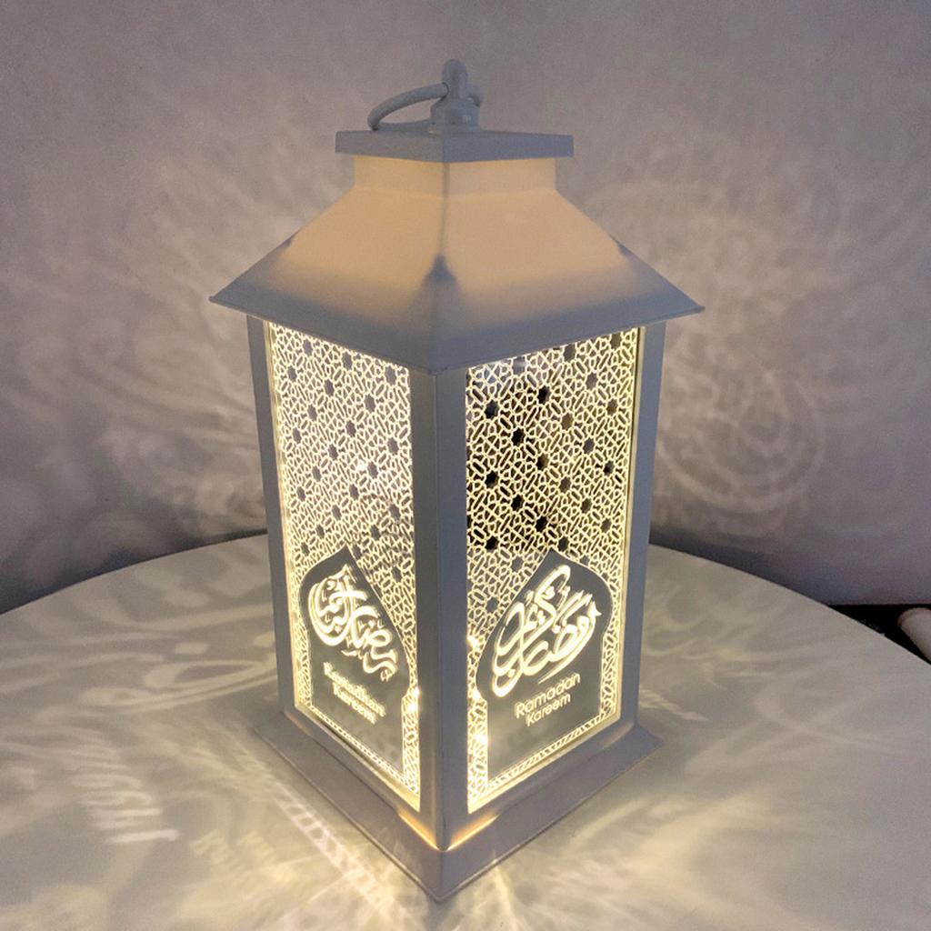 Buy Eid Ramadan Mubarak Lantern Light Moon Star Outdoor Hanging Decor ...