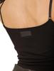 AMATERAS Minimalist Black Non-Wired Push-Up Camisole, Women's,
