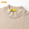 JEEP Men's 2025 Fall/Winter Warm Semi-High Neck Knit Sweater