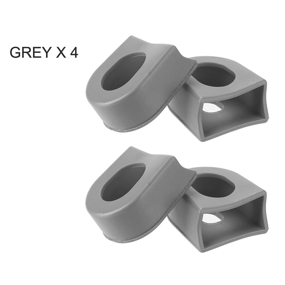 1/2 Pairs Crankset Protector Crank Protective Sleeve Bicycle Accessories for Shimano MTB Bike Gear Pedal Crank Silicone Cover