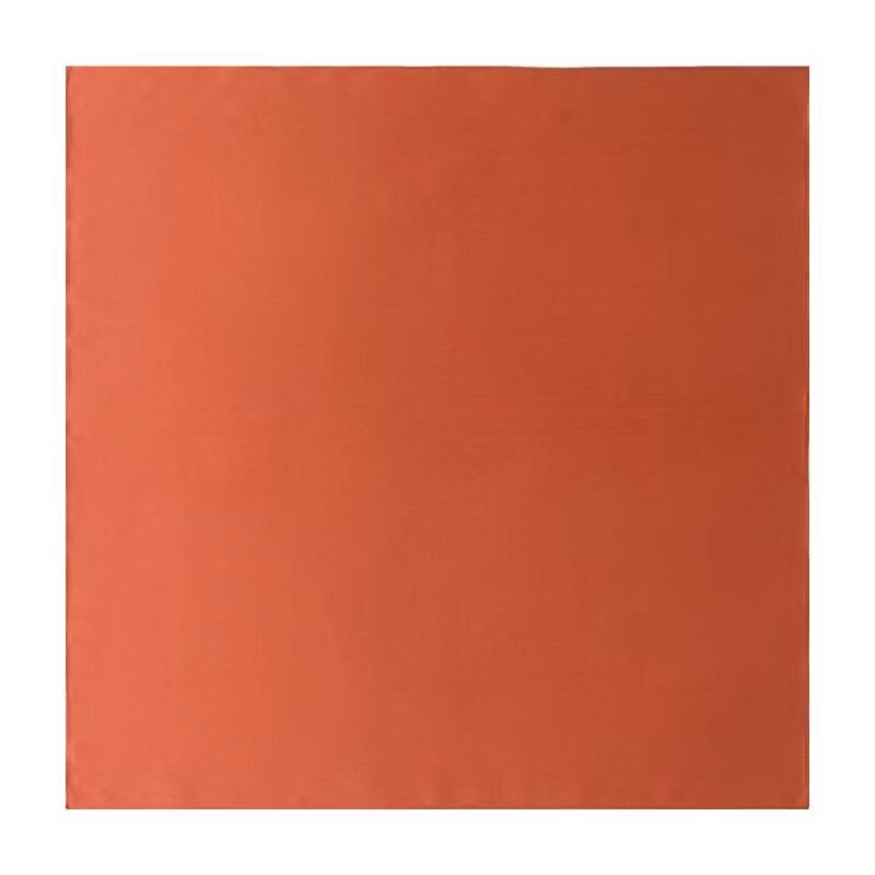 TXRMDX Men s Orange-red Business Silk Scarf One Size