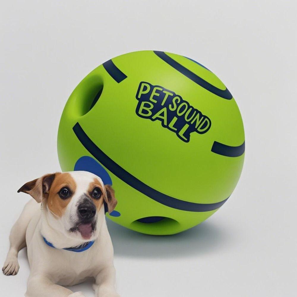 Pet Toy Durable Dog Toy Ball Fun Sounds Bite-resistant Squeaky Dog Toy Wear-resistant Interactive Puppy Wrestling Toy Pets Play