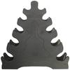 Portamanubri a 5 ripiani Facile da montare PP Piccolo porta manubri Accessori per attrezzature fitness