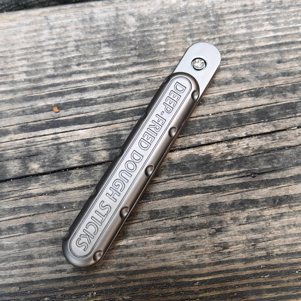 Deslizadores Fidget EDC Juguetes Fidget Alivio del Estrés Para Adultos Metal Empujar Tirar Rotación TDAH Juguete Fidget Casual Moneda Háptica