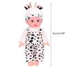 Reborn Baby Dolls Realistic Vinyl Body 13 inch Soft Baby Sleep Boy Girl with Clothing Gift Set for Ages 3years+