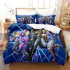 JoJo's Bizarre Adventure Bedding Set Duvet Cover + 2 Pillowcases Anime Manga Jotaro Joseph Jonathan Bedroom Decor