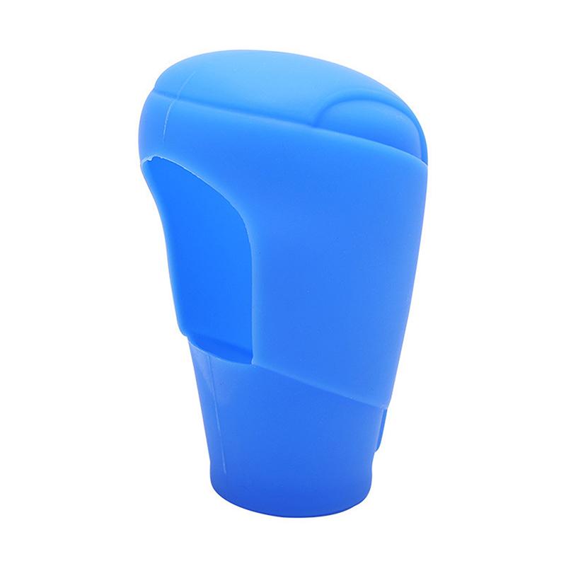 Silicone Car Gear Shift Knob Cover Stain Resistant Non-Slip Fit for Mazda3 Axela CX4 CX5 CX8 Auto Parts