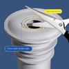 Silicone Drains Kitchen Sink Plug Sewer Pipe Sealing Ring Water Plug Floor Drain Shower Stopper Bathroom Accessories