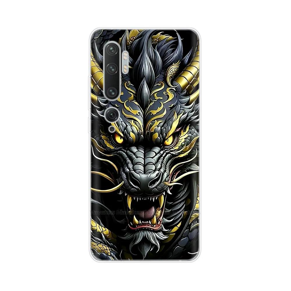 For Xiaomi Mi Note 10 Case Cute Painted Soft Silicone Back Cover For Xiaomi Mi Note10 Pro Lite 10lite Clear Phone Cases Fundas