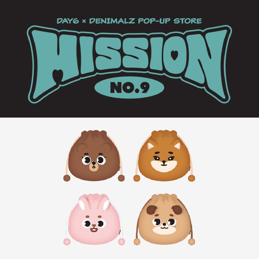 

Предварительный заказ DAY6 x DENIMALZ POP-UP Store MISSION No.9 String Pouch
