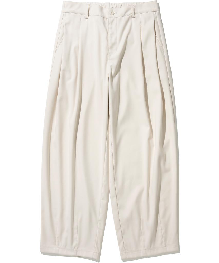 NOT4NERD Tr 3 Tuck Balloon Pants - Ivory