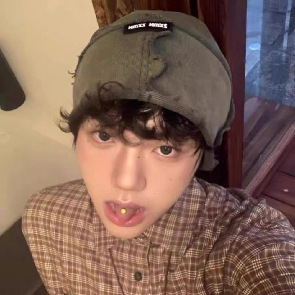 Cotton Wasteland Pullover Cap Vintage Loose Beret Casual Washed Beanie  Unisex