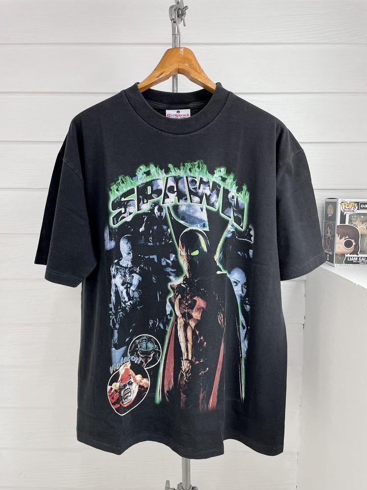 

Spawn Movie Graphic Tshirt Black Short Sleeve For Men Women Tshirt S-5XL Unisex T-Shirt M