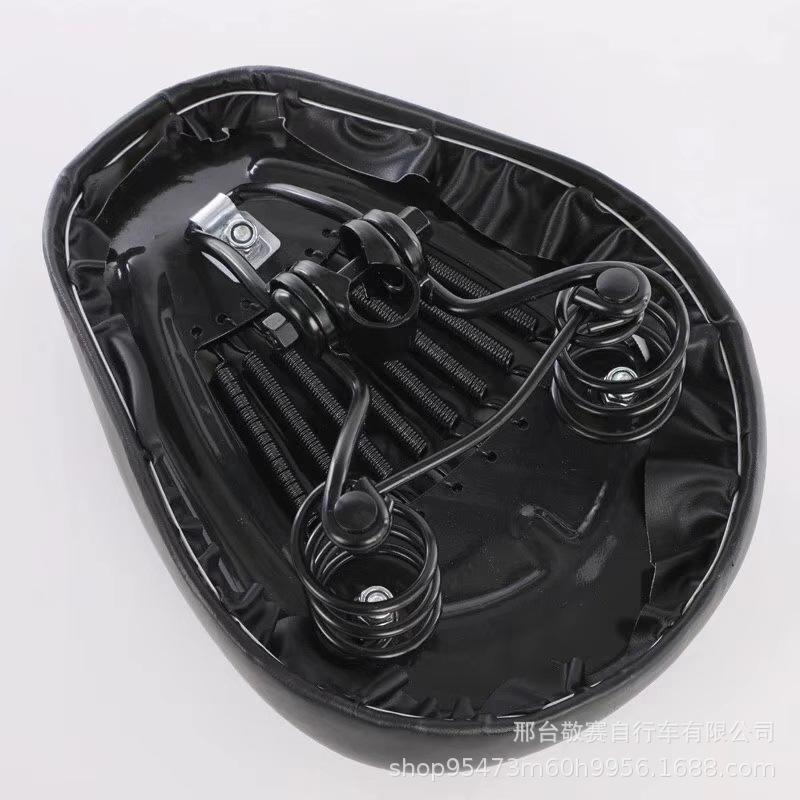 Electric Vehicle Tricycle Saddle, Iron Shell Tension Spring, Bicycle Accessories, Driving Car Modified Seat Cushion, Big Butt Seat Cushion