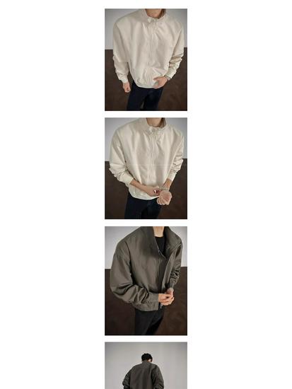 Veste de travail américaine Coach pour homme: Marque Tendance Automne, Style High Street, Top Sport à Col Montant