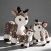 Cute Deer Plush Toy With Pp Cotton Filling For Kids And Home Decor