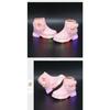 LUCKIDS  LED boots for kids light up zip ankle boots for kids girls rubber shoes size 21-30