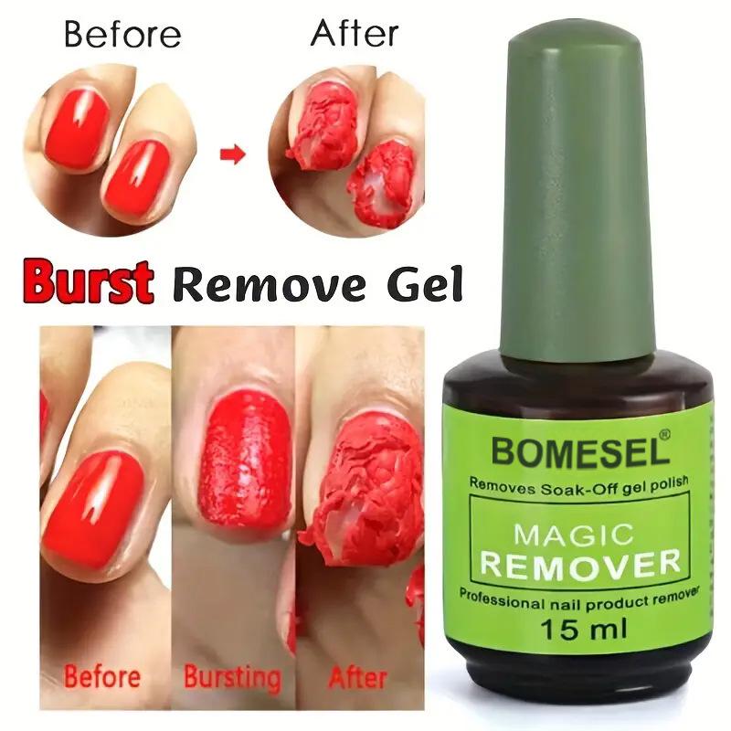 Magic Burst Nail Remover - Fast, Gentle Gel Polish Remover