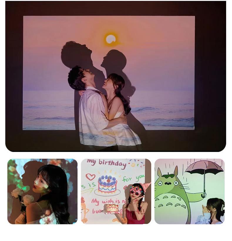 Electric Focus S6: Portable 1080P HD Projector with Smartphone Screen Projection for Home Theater