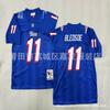 Retro American Football Jersey Mens Cotton T-Shirt Vintage Team Patriot 12 24 28 Short Sleeve Fall