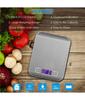 10/5Kg Kitchen Scale Digital Stainless Steel Weighing Scale Food Diet Postal Balance Measuring LCD Electronic Scales (no Battery