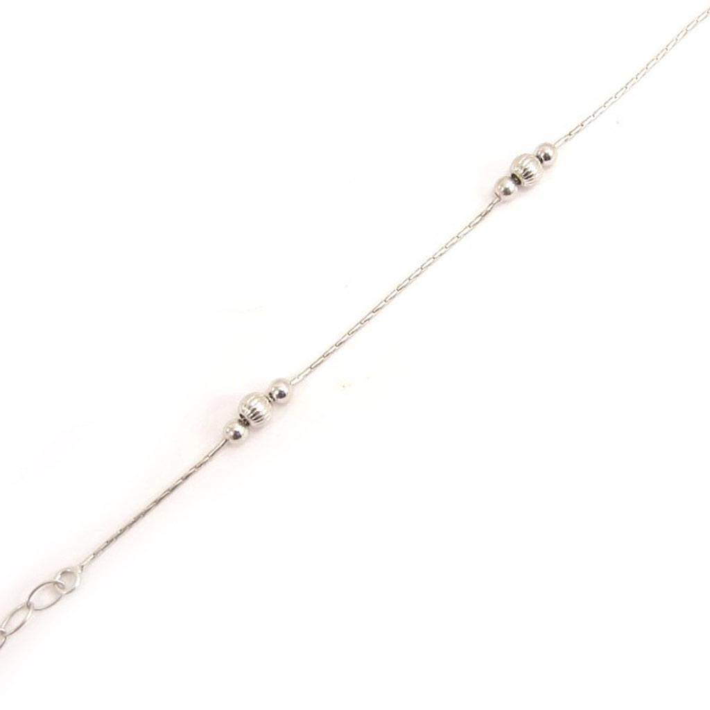 Les Trésors De Lily [L0690] - Silver 'Choreography' Bracelet