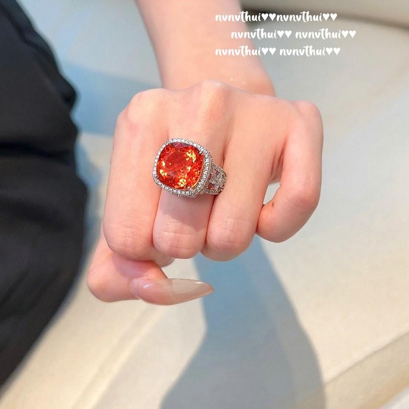 Серьги-цепочки Papalacha с розовыми камнями в форме капли воды, Серьги «Принцесса на бегу» с разноцветными цветами из циркона, покрытые 18-каратным золотом.