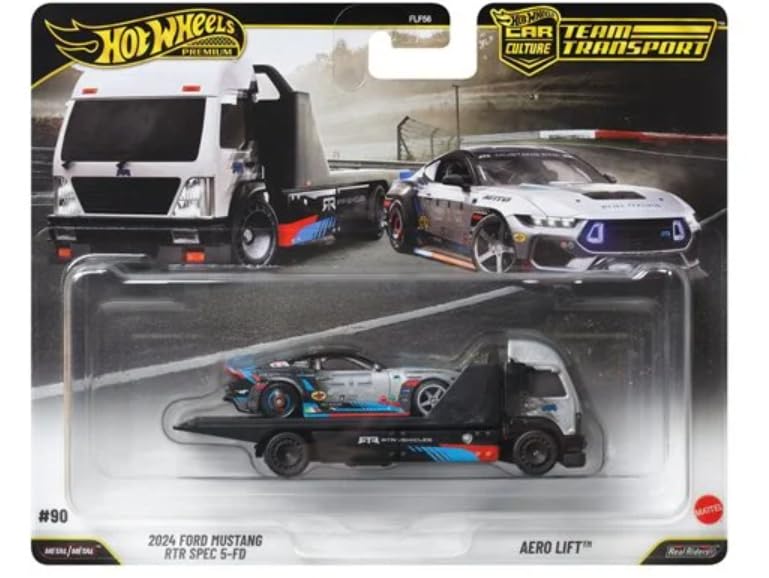 Hot Wheels 2024 Ford Mustang RTR Spec 5-FD Aerolift.