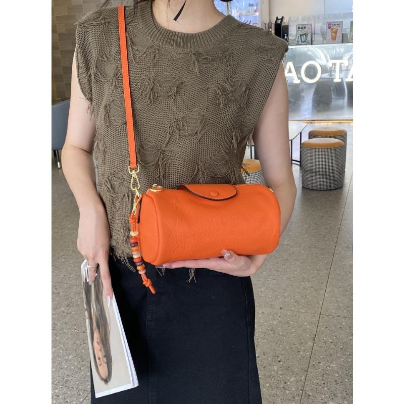 

Универсальная женская сумка через плечо оранжевый