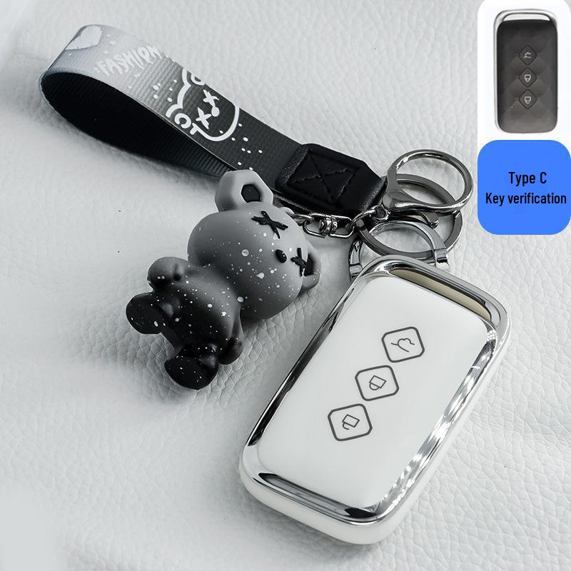 Key Case Shell for Wuling Hongguang MiniEV Macaron 2022 - GAMEBOY GB Design