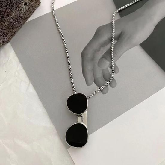 Sweater Necklace Hip Hop Minimalist Casual Hypoallergenic Alloy Gift Jewelry Accessories Men Women Sunglasses