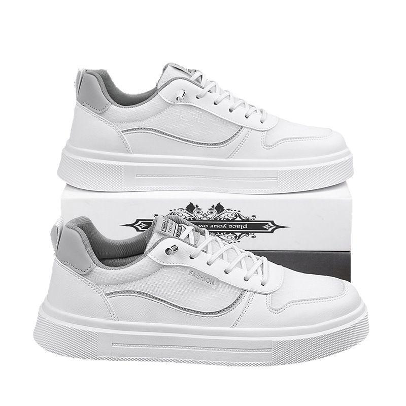 Four Can Wear Men'S Board Shoes Low-Top Trend Comfortable Breathable Youth Simple Running Sports Shoes
