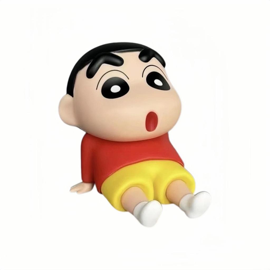 Crayon Shin-chan Anime Figure: Cute Desktop Doll and Mobile Phone Holder