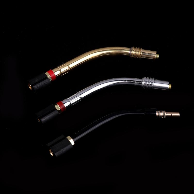 Mb15Ak24Kd36Kd25Kd Welding Gun Bend Gooseneck Tube Universal Gun Barrel European Style Double Protection Welding Machine Parts