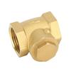 1" NPT Brass Water Oil Gas Swing Check Valve Threaded Plumbing Fitting