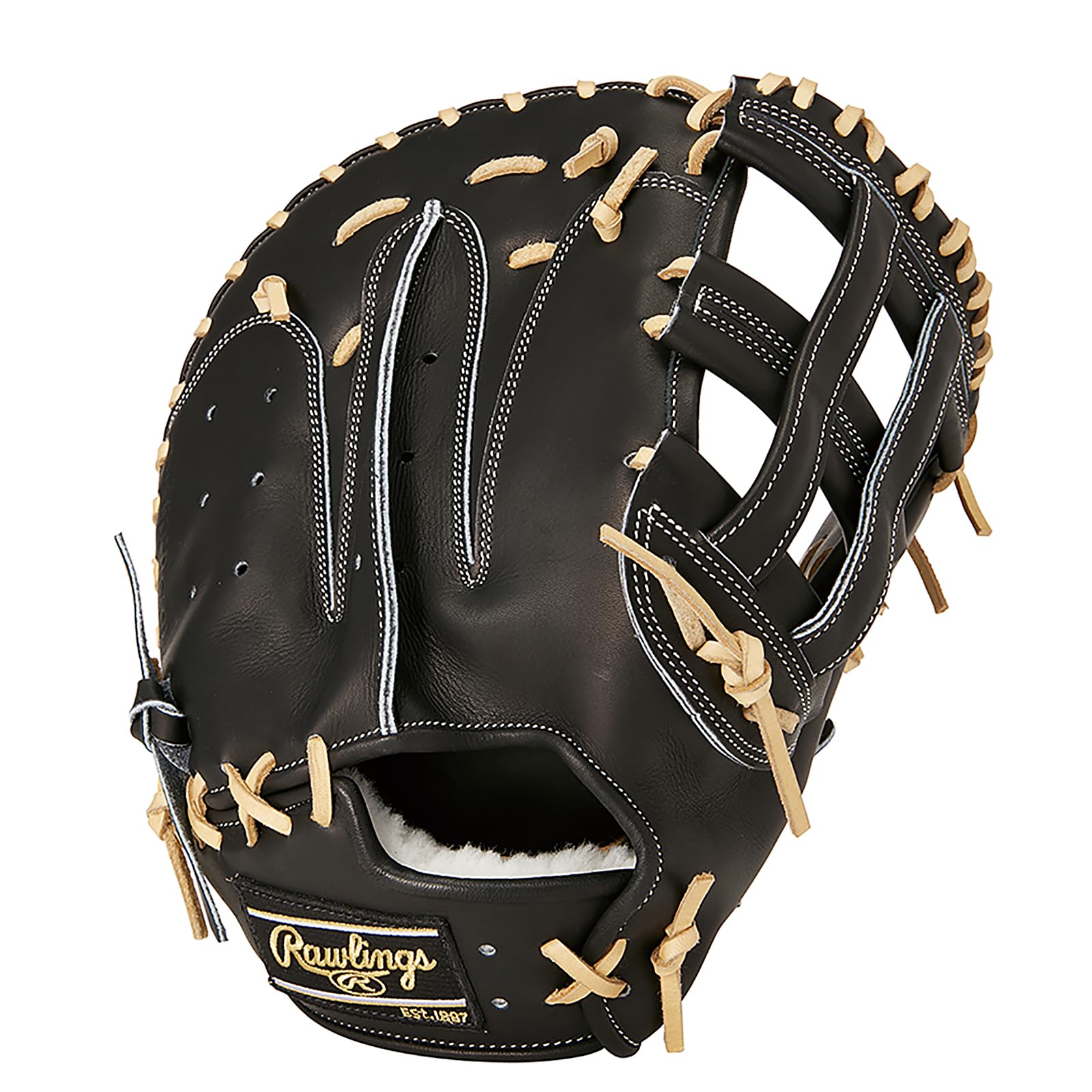 

Rawlings Baseball Glove Adult Hardball HOH BREAK THE MOLD Size 12 GH4HB3LES Black throw [For First] Right-handed