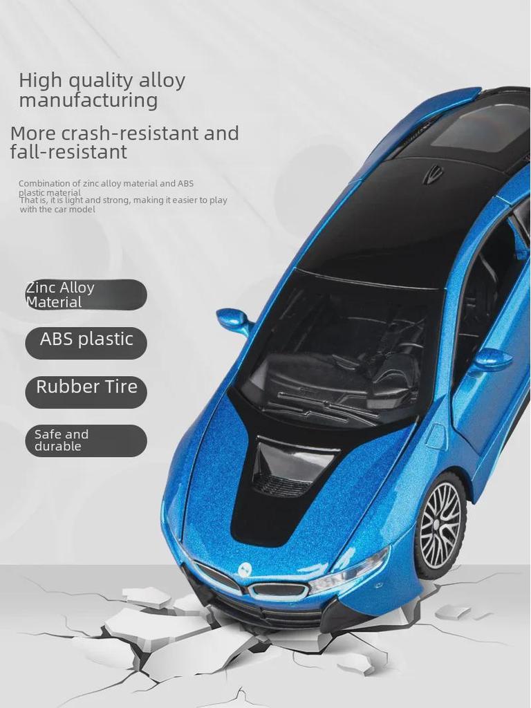 Jiaye 1:32 Bao I8 Legierung Sportwagen Modell Spielzeug