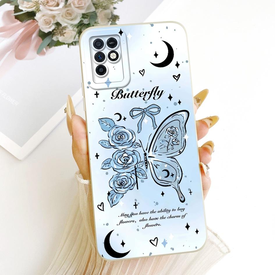 For Infinix Note 10 Case X693 Shockproof Silicone Cute Cartoon Cat Phone Cover For Infinix Note 10 Pro NFC X695 X695D X695C Capa