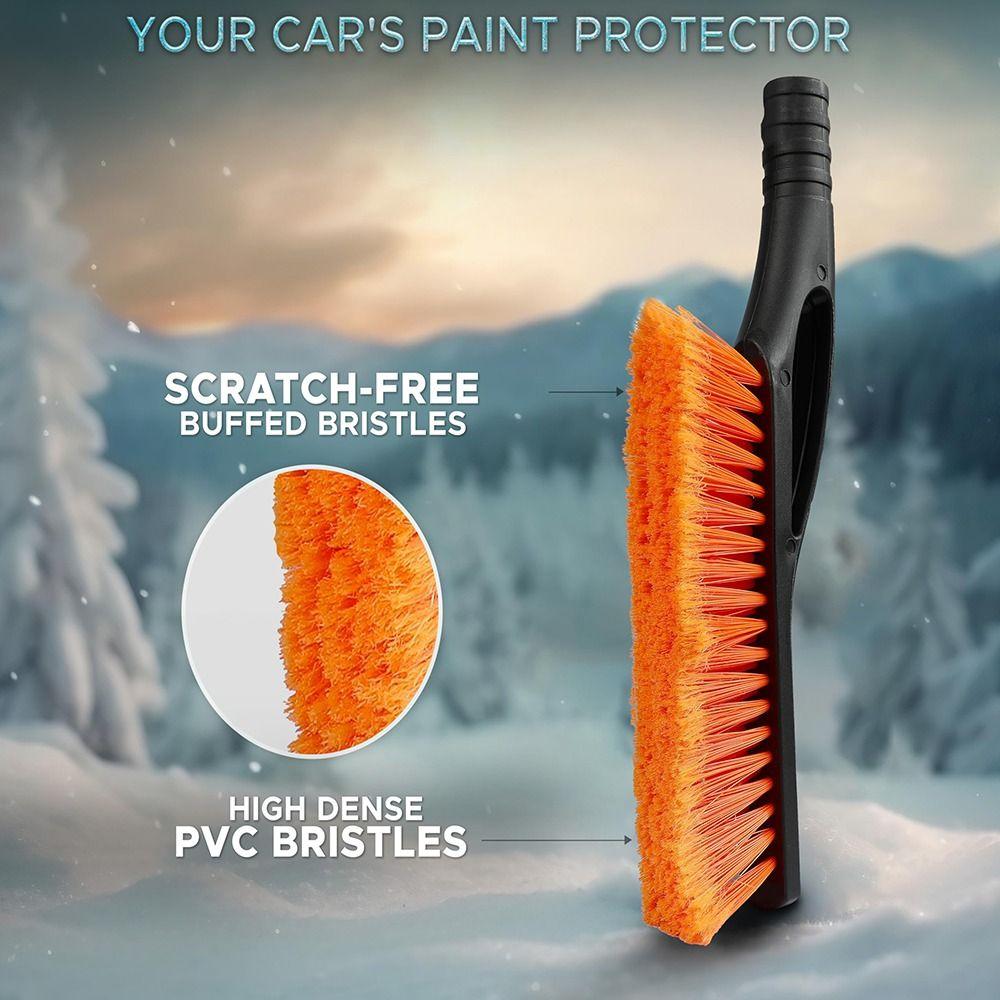 Aluminium Alloy Snow Brush and Ice Scraper Snow Removal Shovel for Car SUV and Truck Automotive